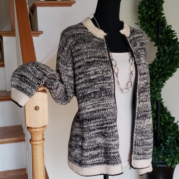 J.JILL💛INCREDIBLEY SOFT 100% COTTON KNIT SWEATER - Picture 2 of 13